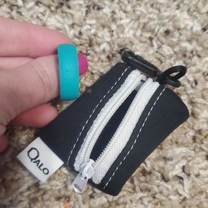 Men's green Qalo ring